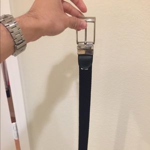 Paul & Shark textured belt